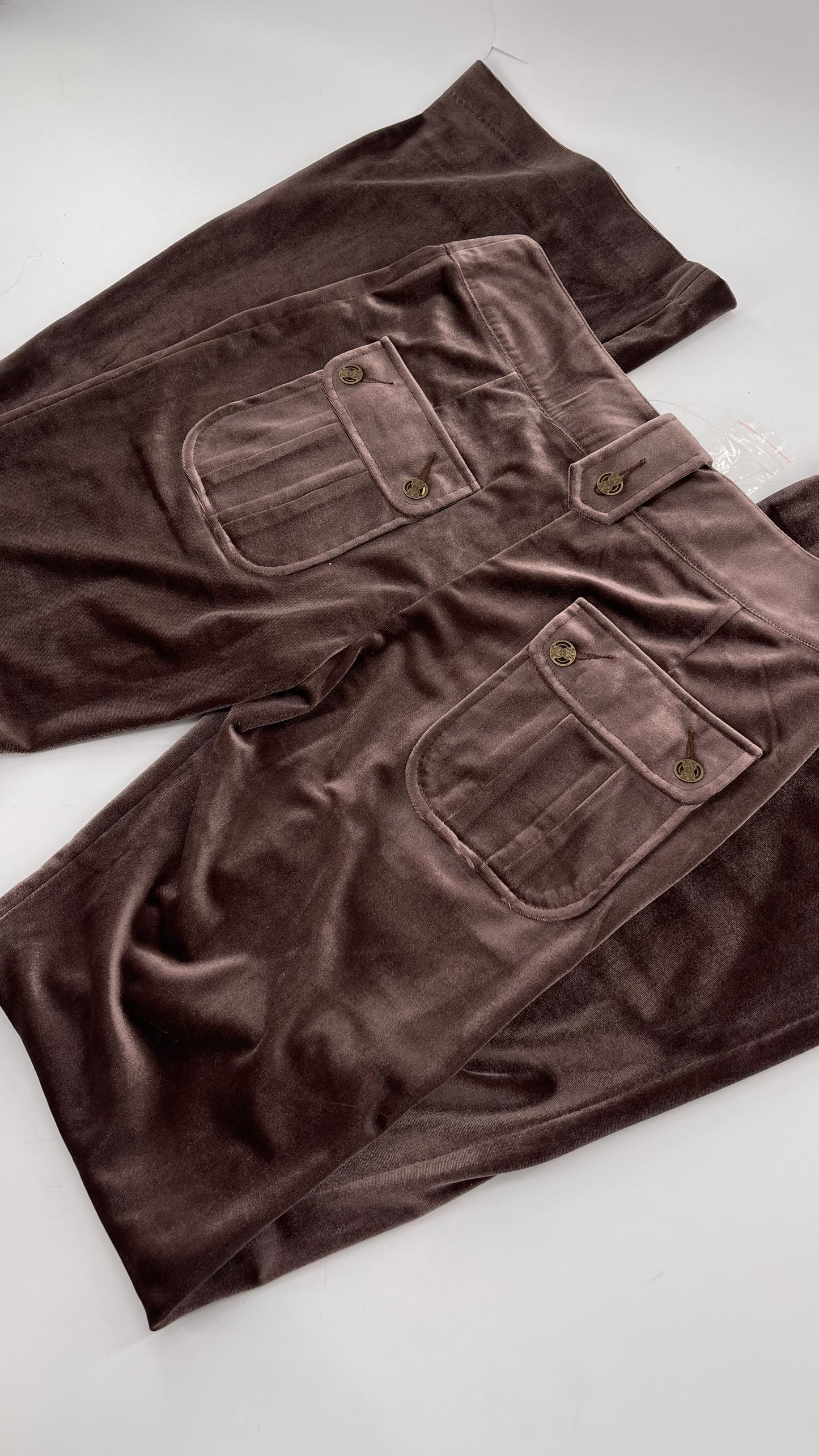 Vintage Tracy Porter Velour Yoga Pants/ Kick Flares (26)