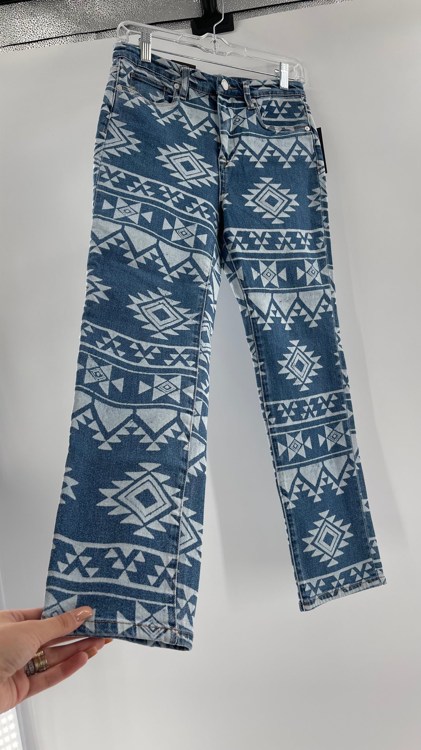 Free People X BlankNYC Bleach Patterned Skinnies (27)
