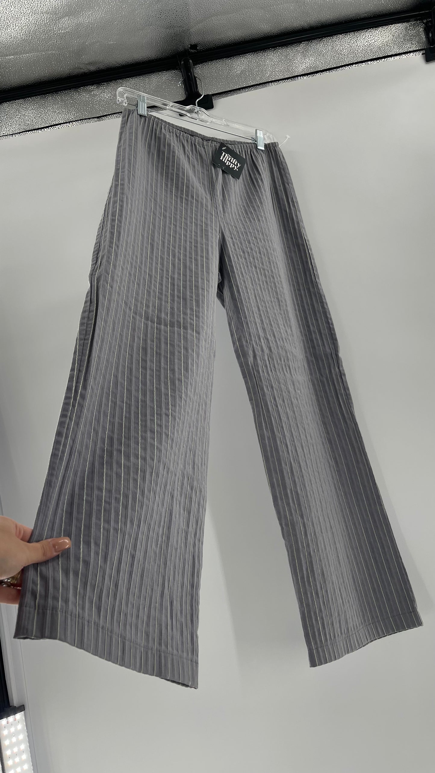 Vintage Pinstripe Wide Legs (Medium)
