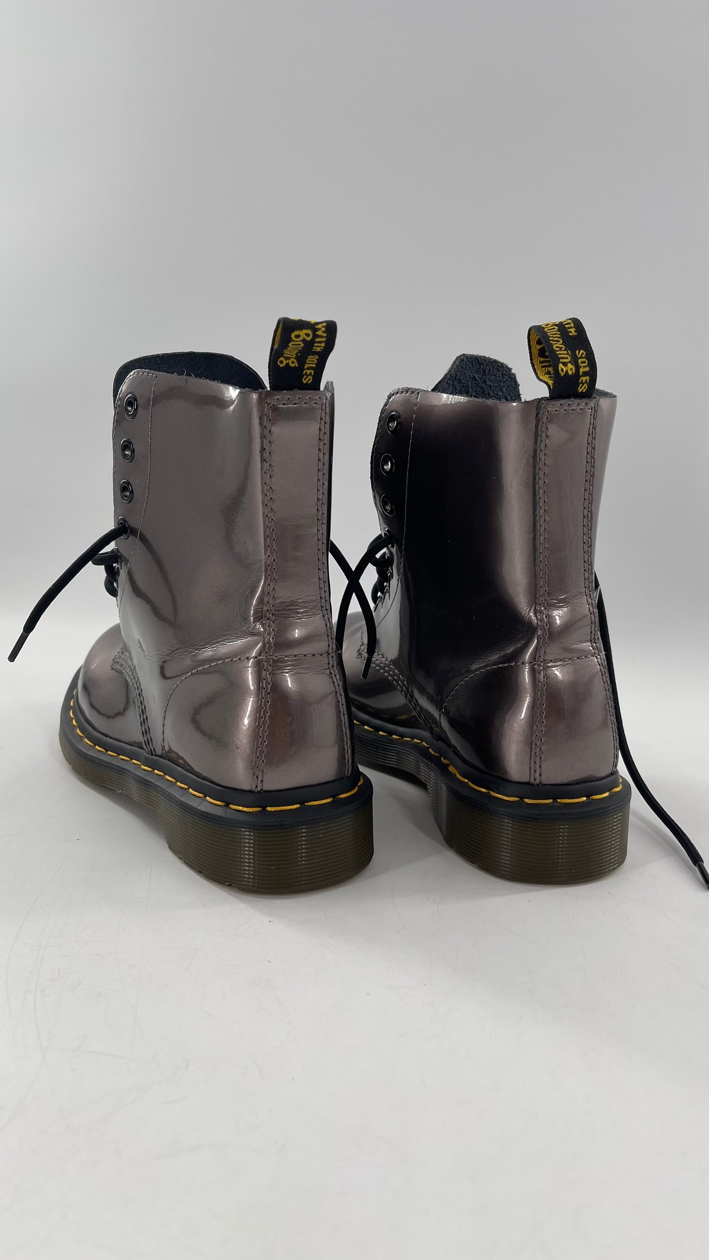 Doctor Martens Pewter Boots (7)