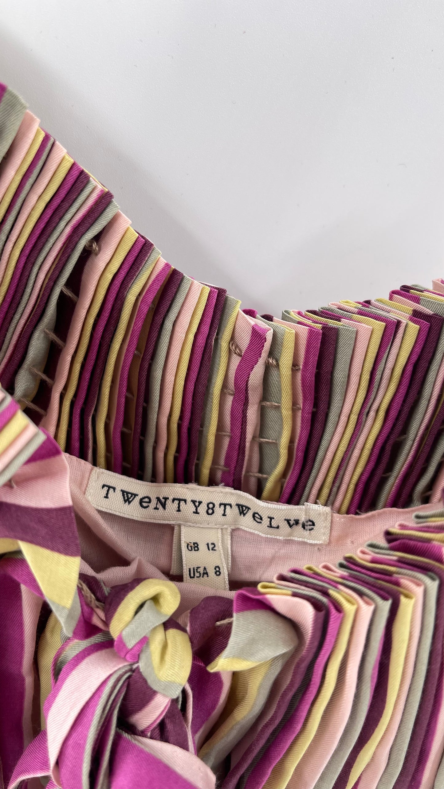 Twenty8Twelve Striped Pleated Mini (8)