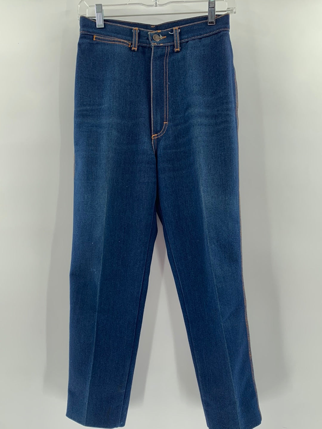 80s Gitano Blue Cotton Jeans (Size 10 Short)