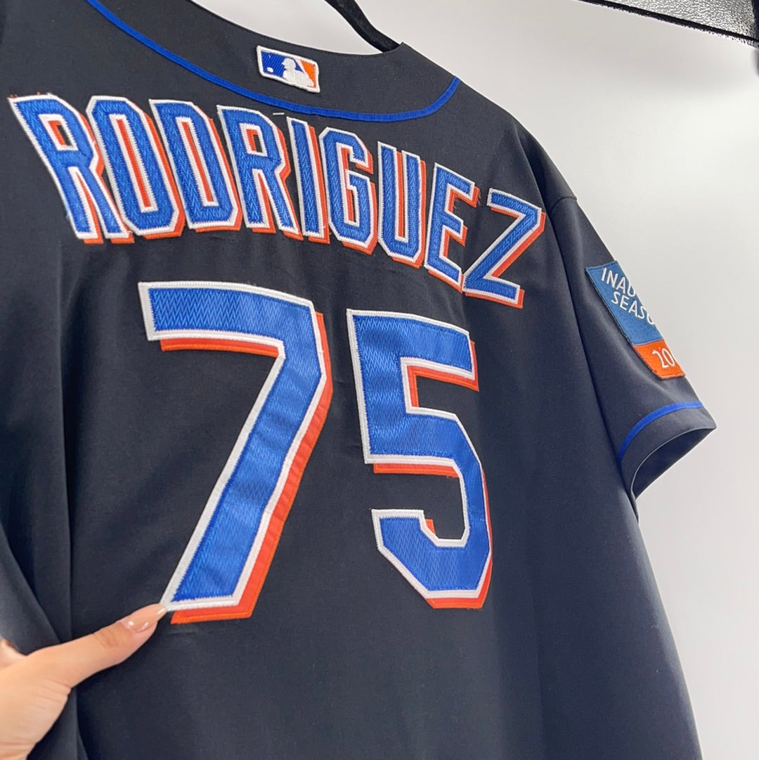 Mets 2009 Inaugural Jersey Rodriguez WITH AUTHENTIC COLLECTION TAGS - NO SIZE - Apparently Large Size