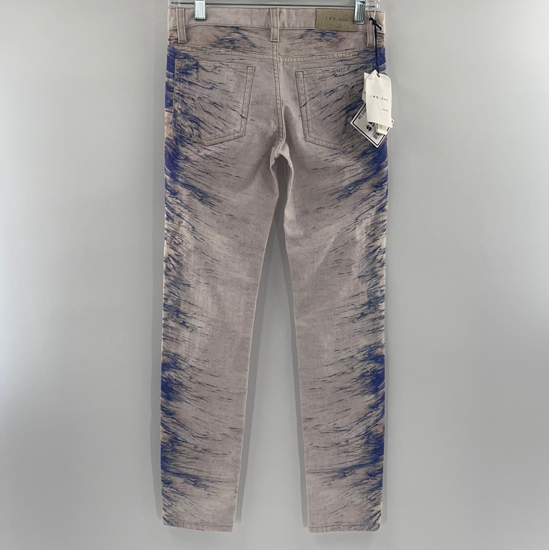 NWT Deadstock IRO screen printed skinnies(Sz 26)