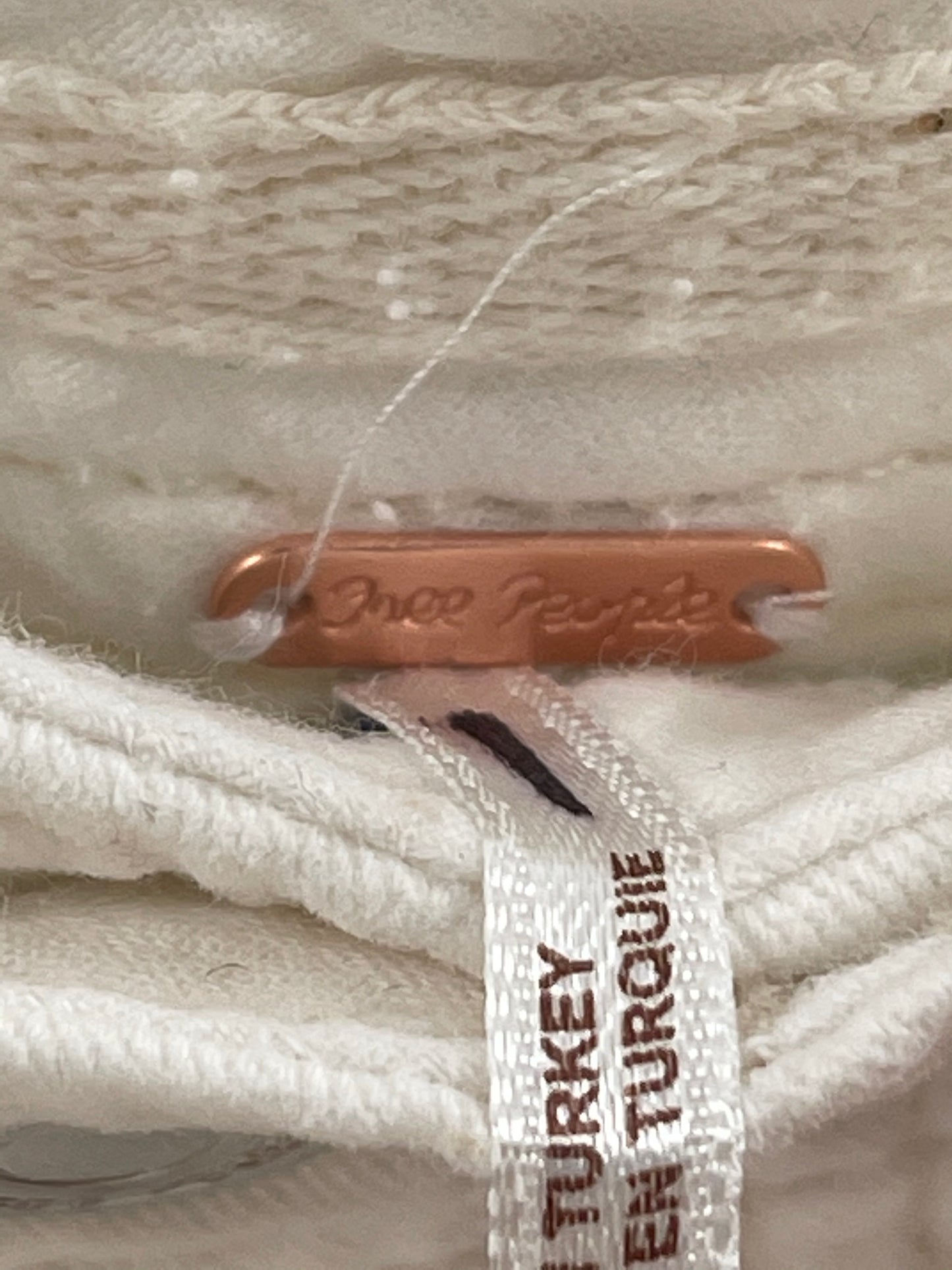 Free People White Jeans (Size 30)
