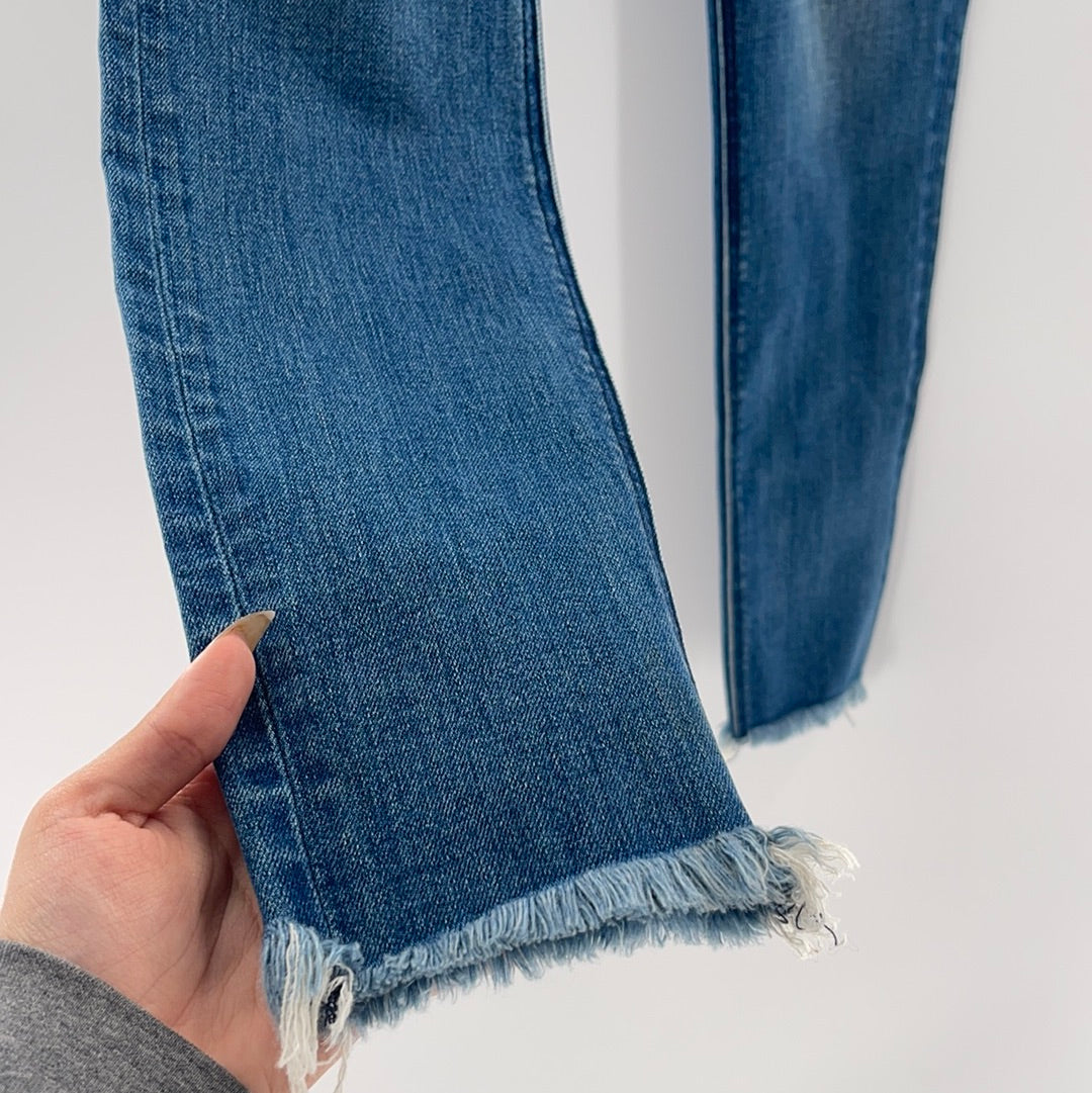 Anthropologie McGuire Medium Wash Skinnies (Sz 26)