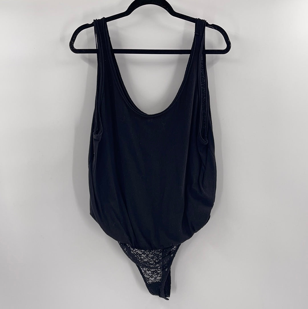 Intimately Free People Ribbed Bodysuit (L) – The Thrifty Hippy