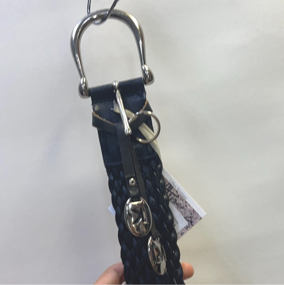 Michael Kors Black Leather Belt