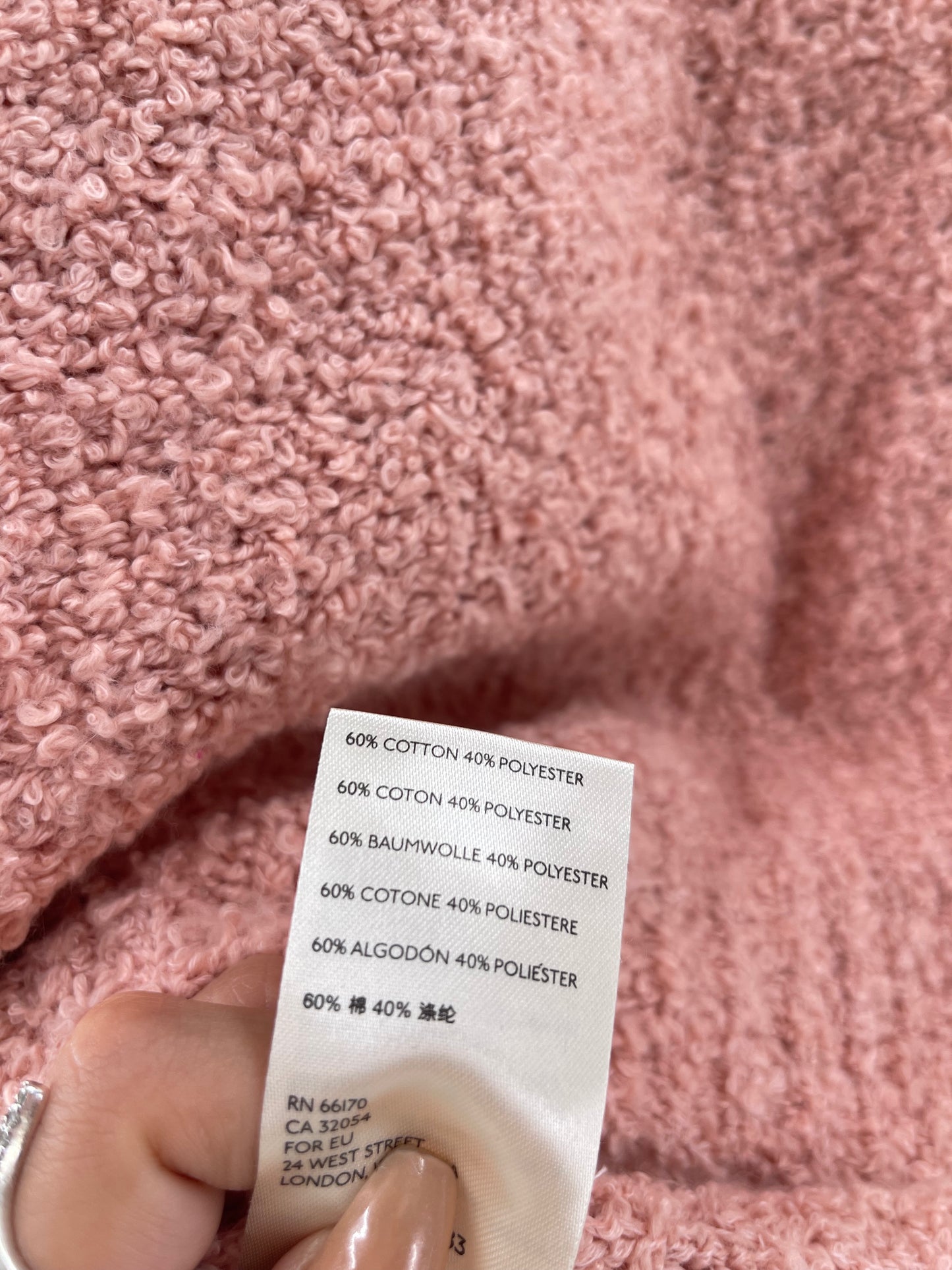 Free People Pink Sweater (S)
