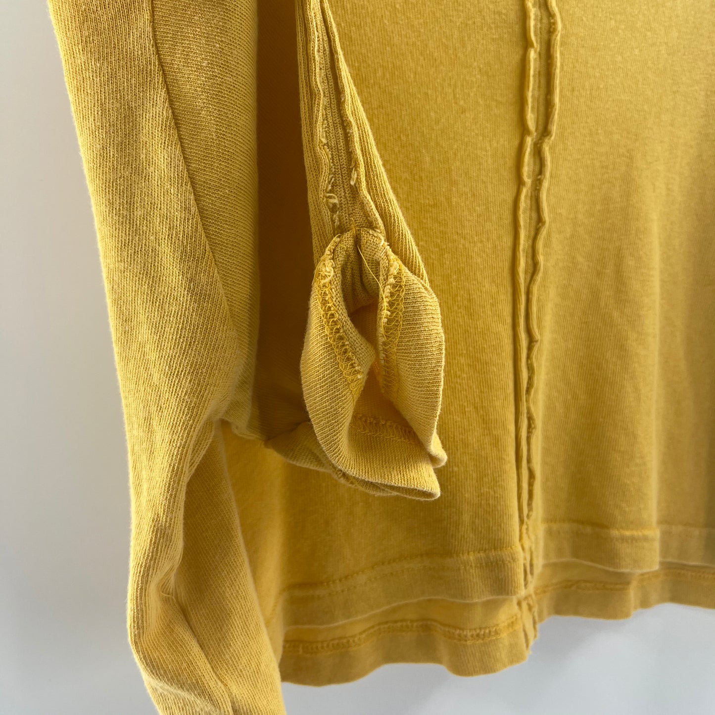 Urban Outfitters Mustard Yellow Cropped T (S)