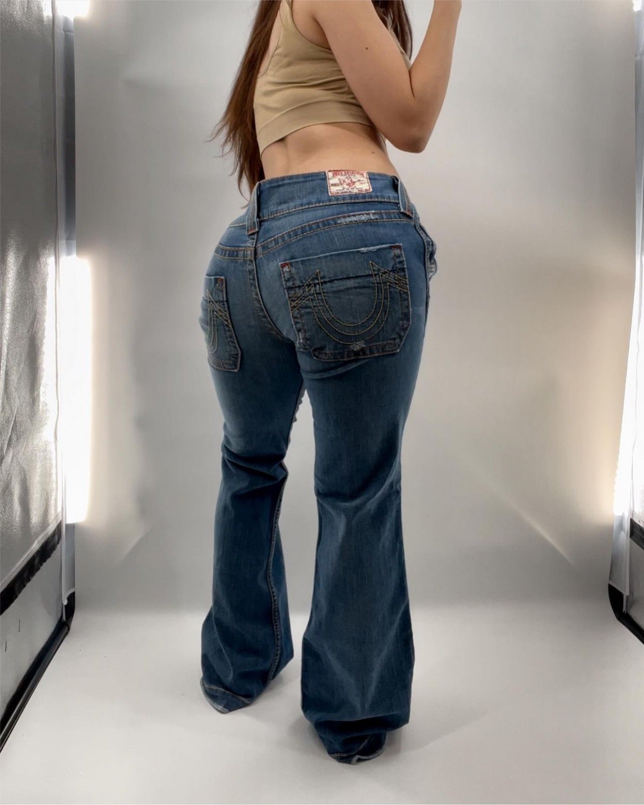 Vintage True Religion Kick Flares (Sz 30)