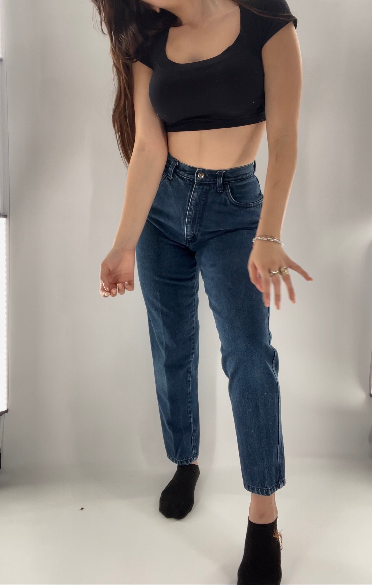 P S. Gitano 80’s Blue Jeans (Size 10)