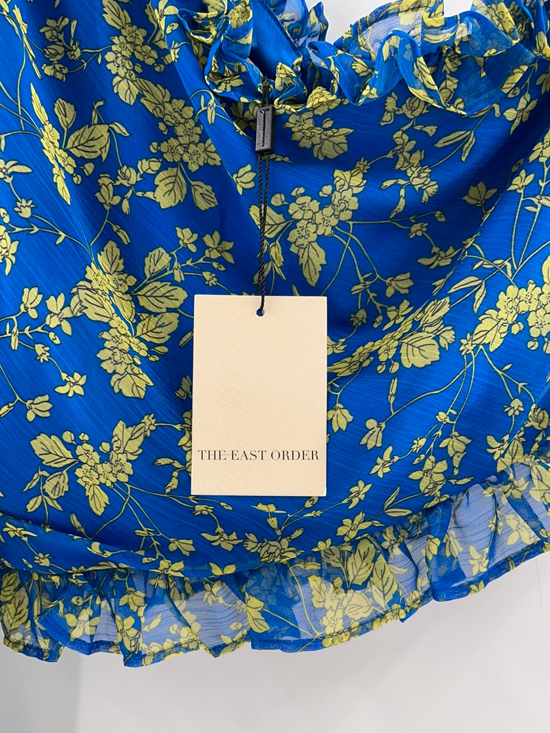 The East Order Royal Blue Asymmetric Top (M)