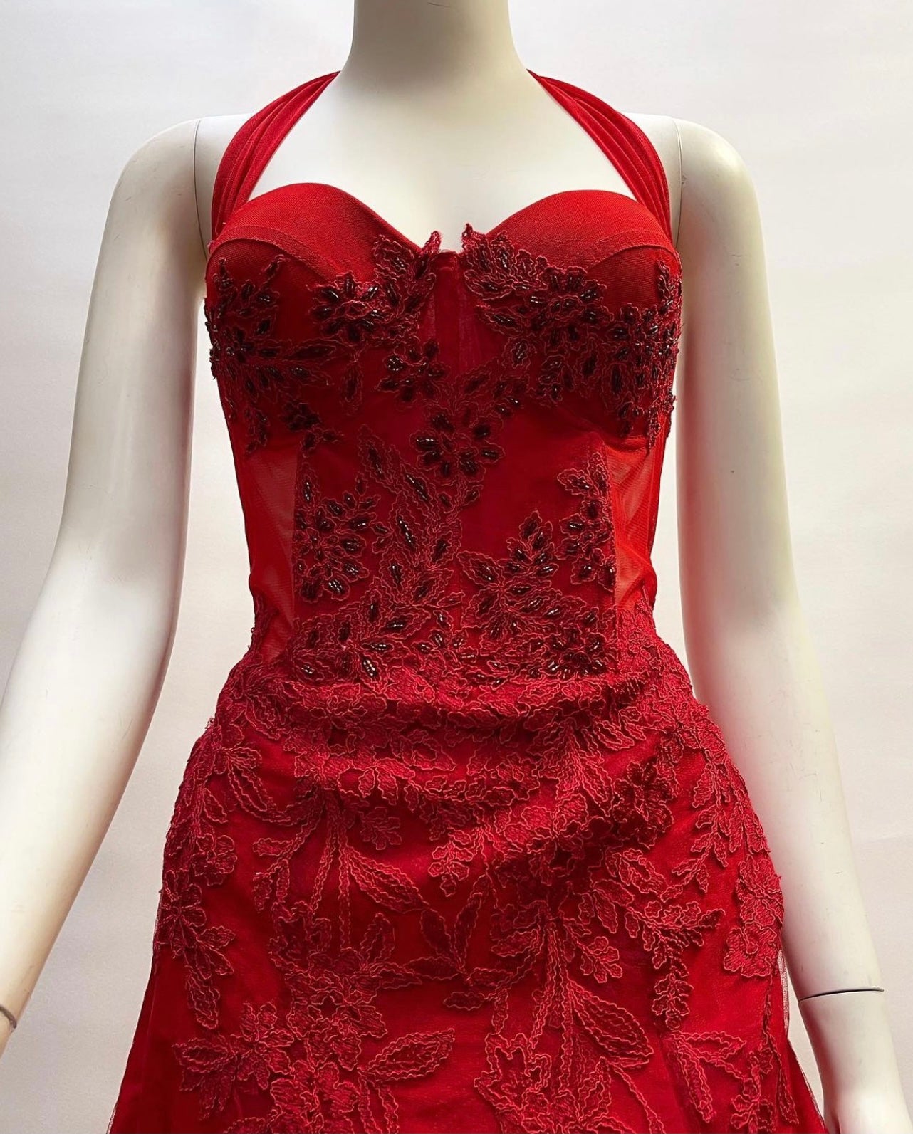 O’blanc Attelier Red Dress