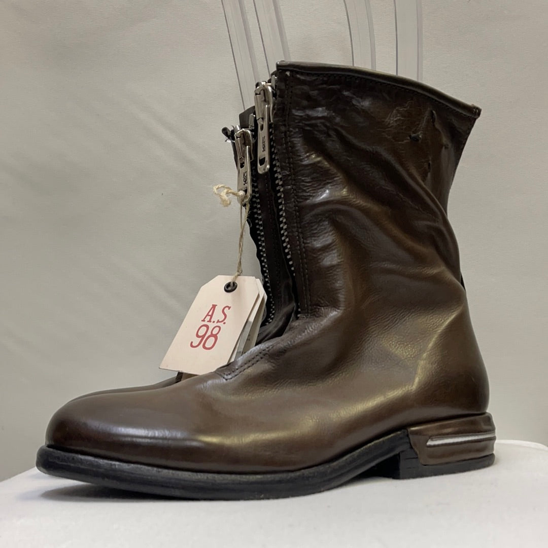 A.S. 98 Brown Leather Boots