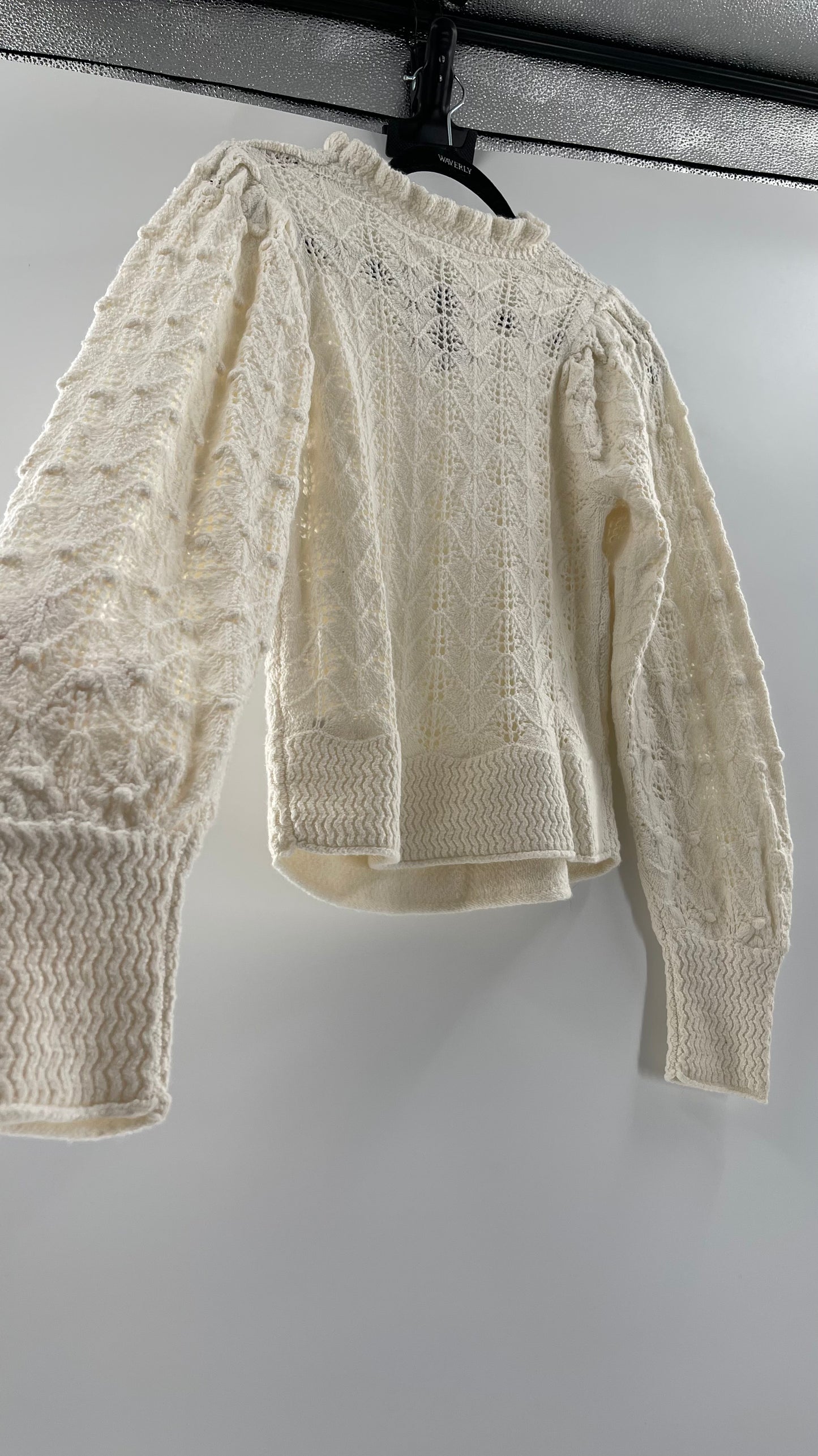 UNSUBSCRIBED Cream Sweater Size S