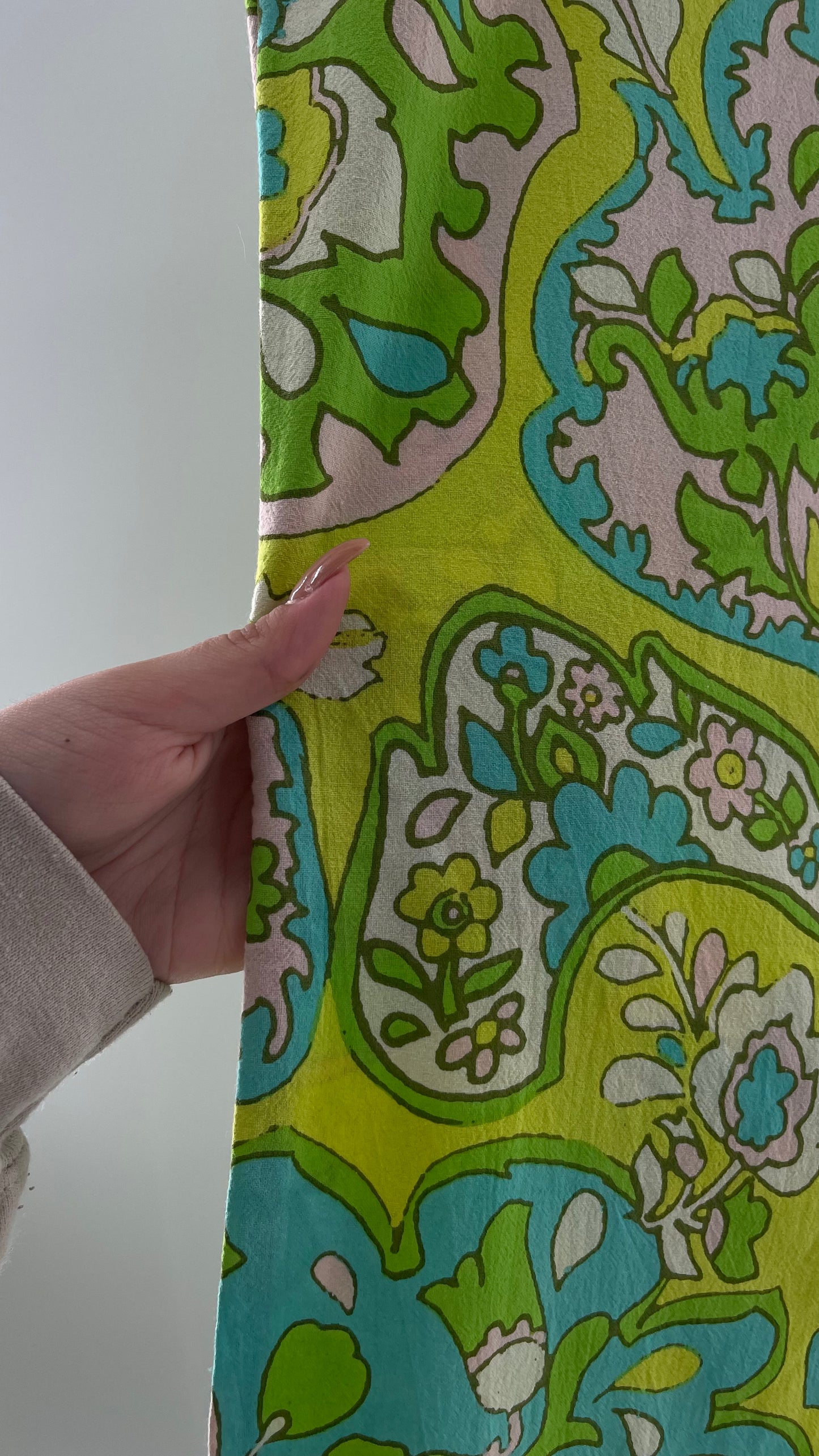 Free People Lime Paisley Patterned (12)
