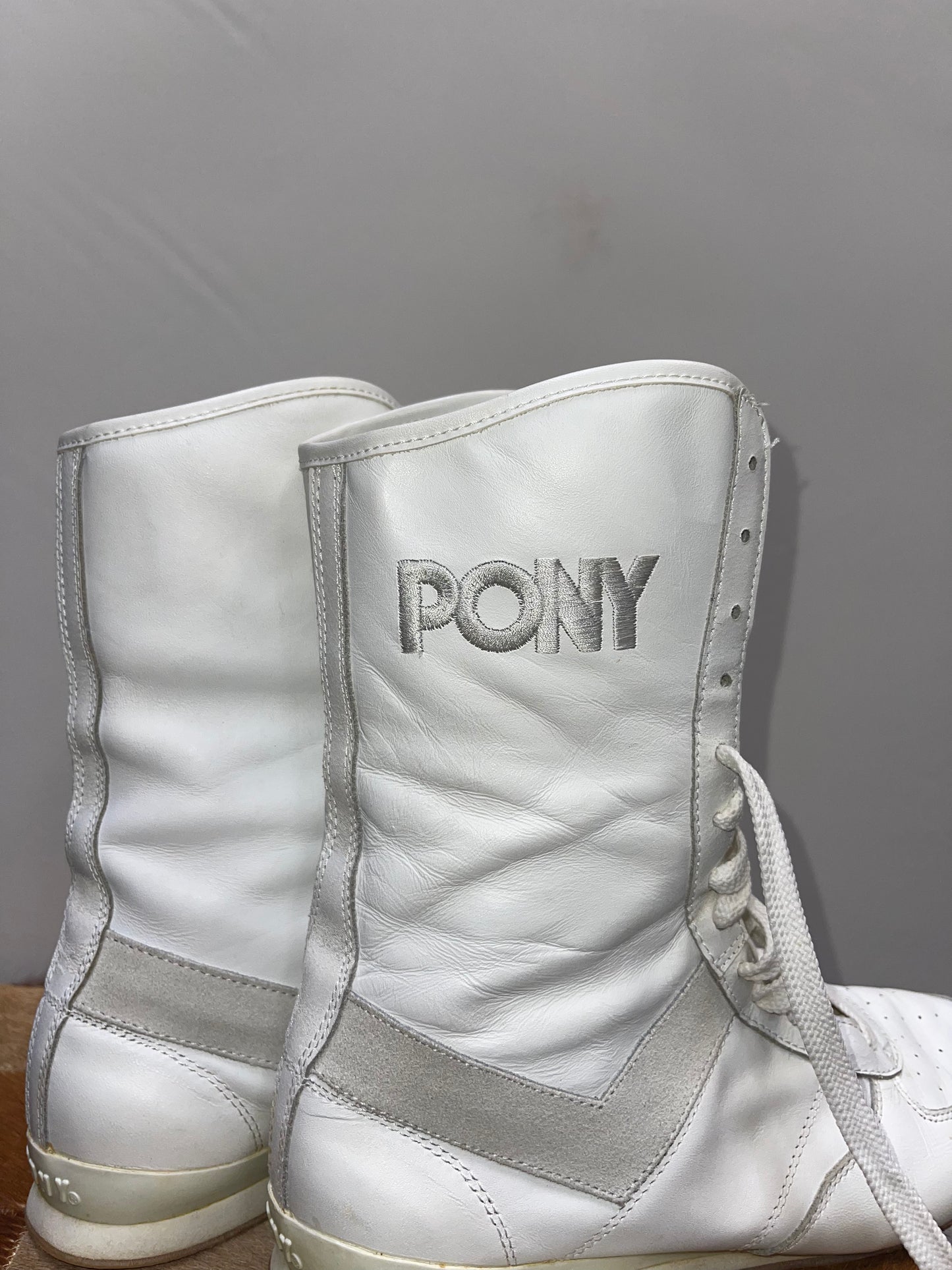PONY Vintage High Top Sneakers
