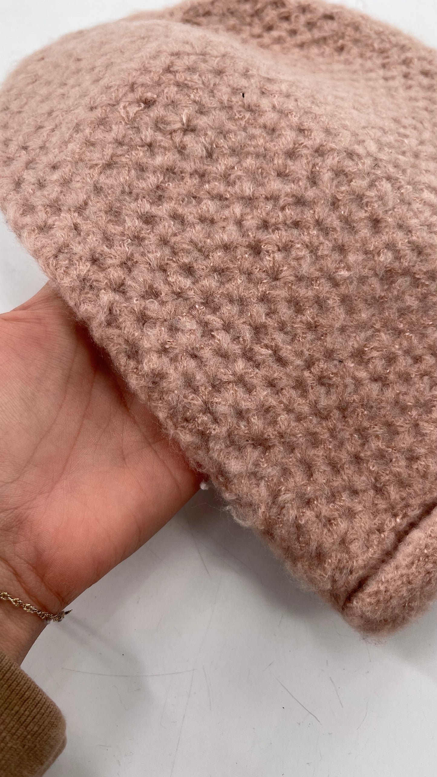 Free People Blush Knit Beanie