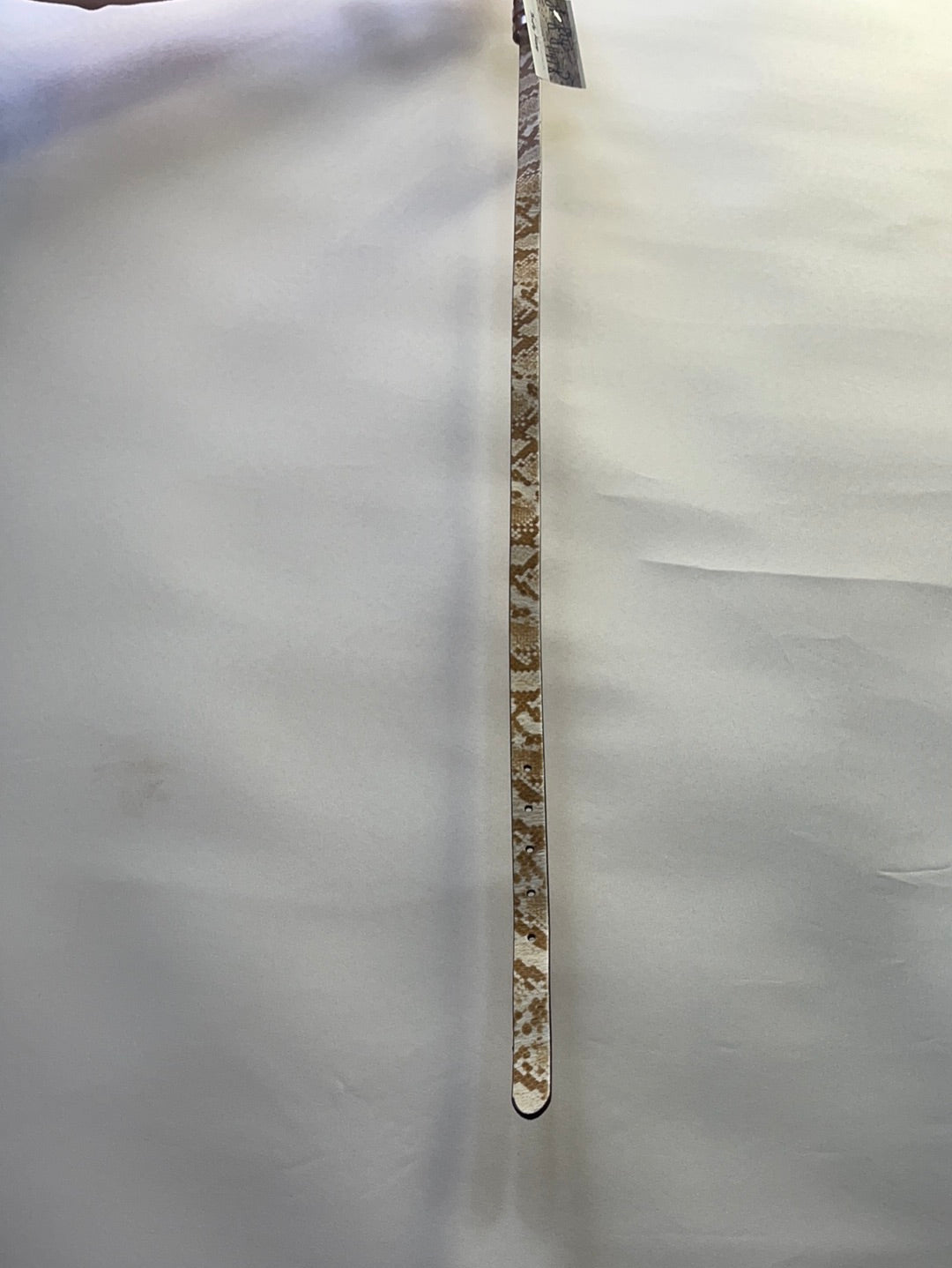 Free People Checkered Leopard Print Belt
