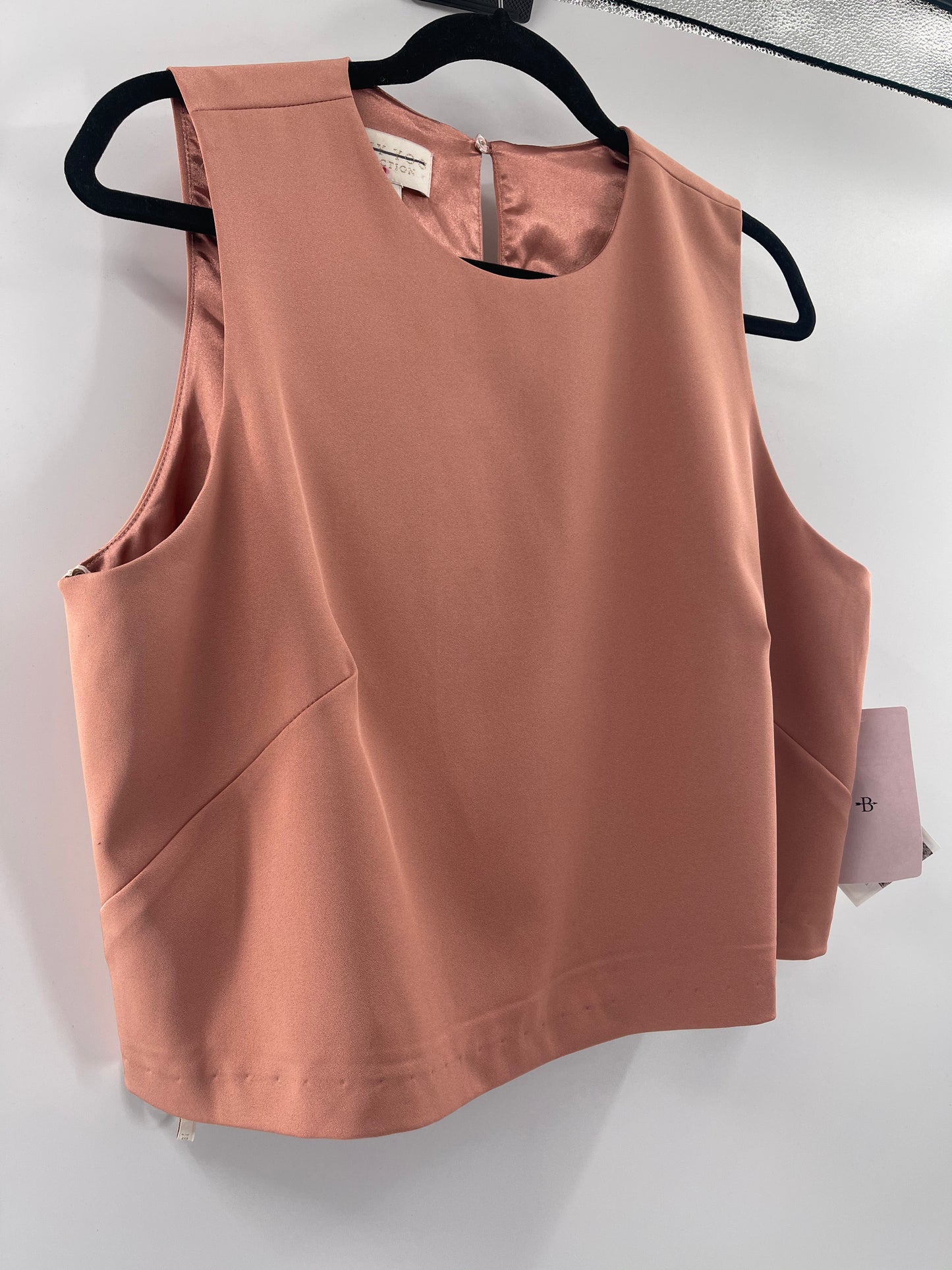 Jenny Yoo Blush Cropped Tank (16)