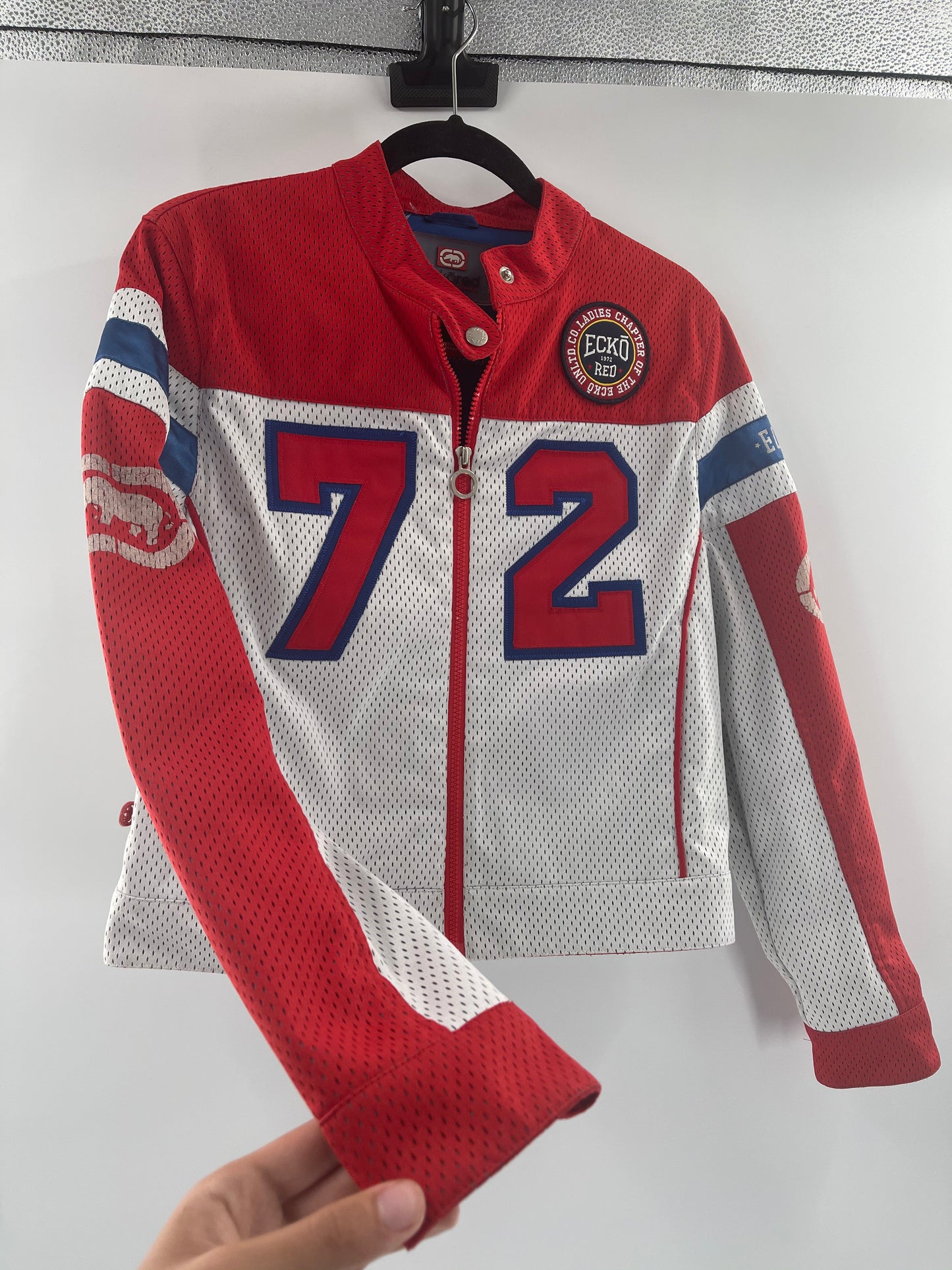 Vintage Ecko Red Racer Jacket (L)