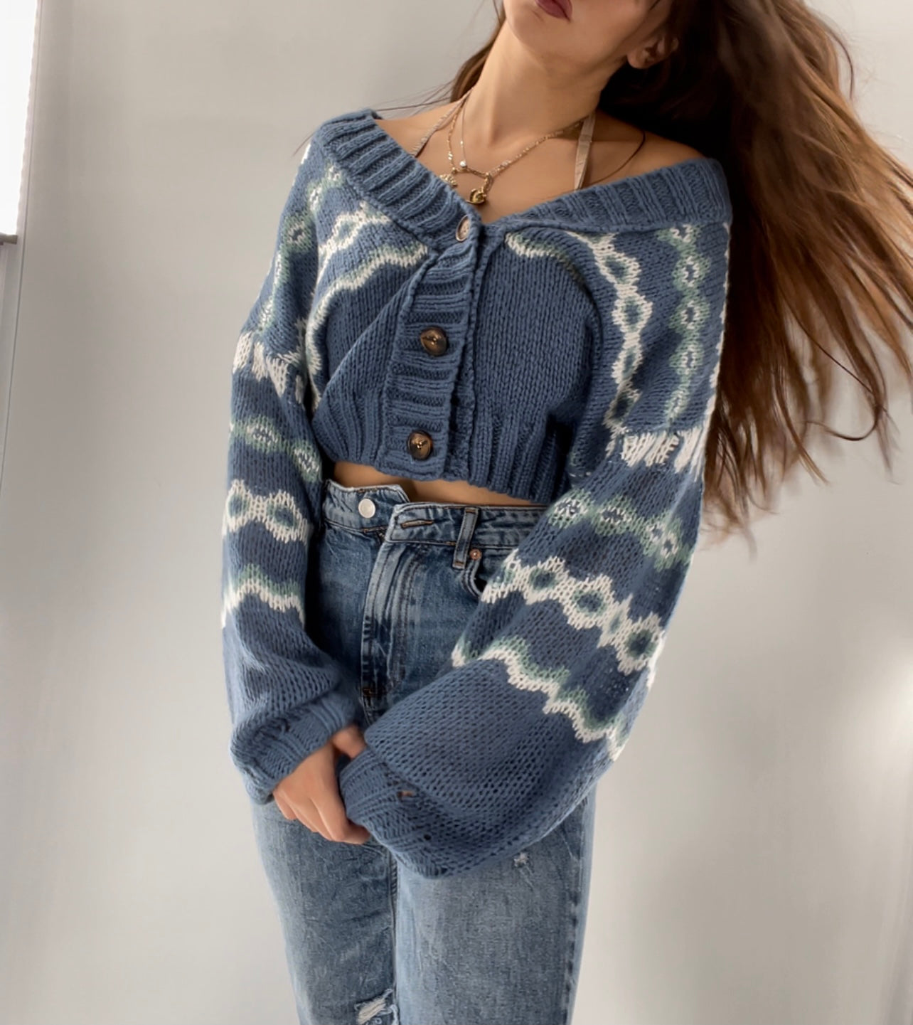 NWT Natural Life Cropped Cardigan (XS/S)