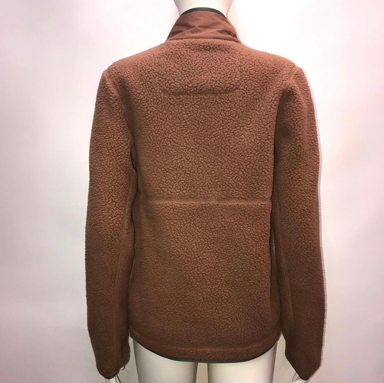 Herschel Fleece Brown Jacket (Size XS)