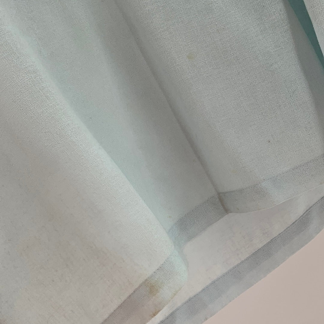 Powder Blue Linen Tunic (M)