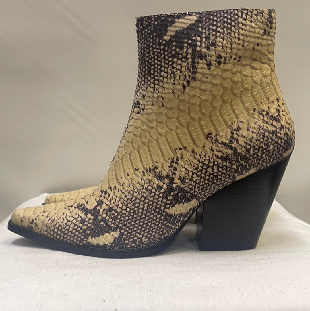 Jeffrey Campbell Snake Skin patterned Boots