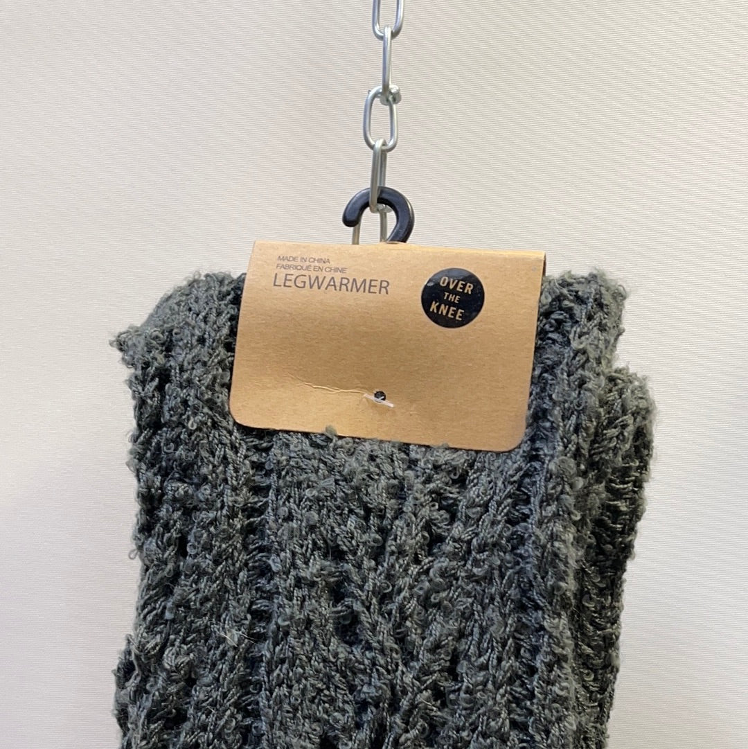 Over the Knee Dark Green Leg Warmer