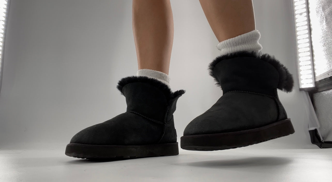UGG Black Short Boot (8)