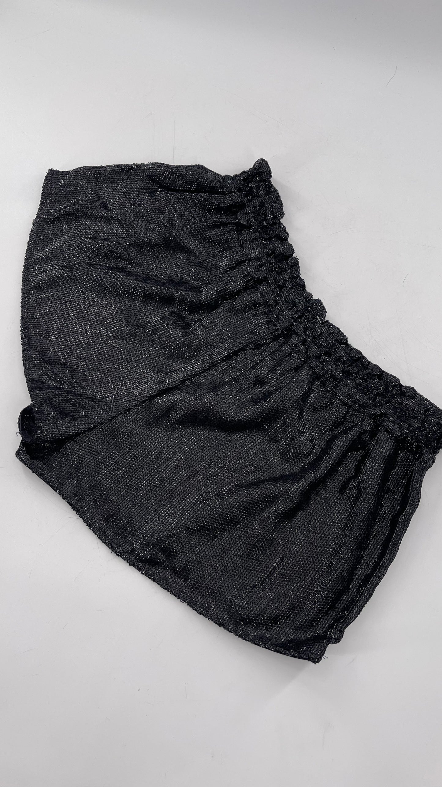 Urban Outfitters Silence And Noise Black Sequins Cocktail Party Shorts Size Med