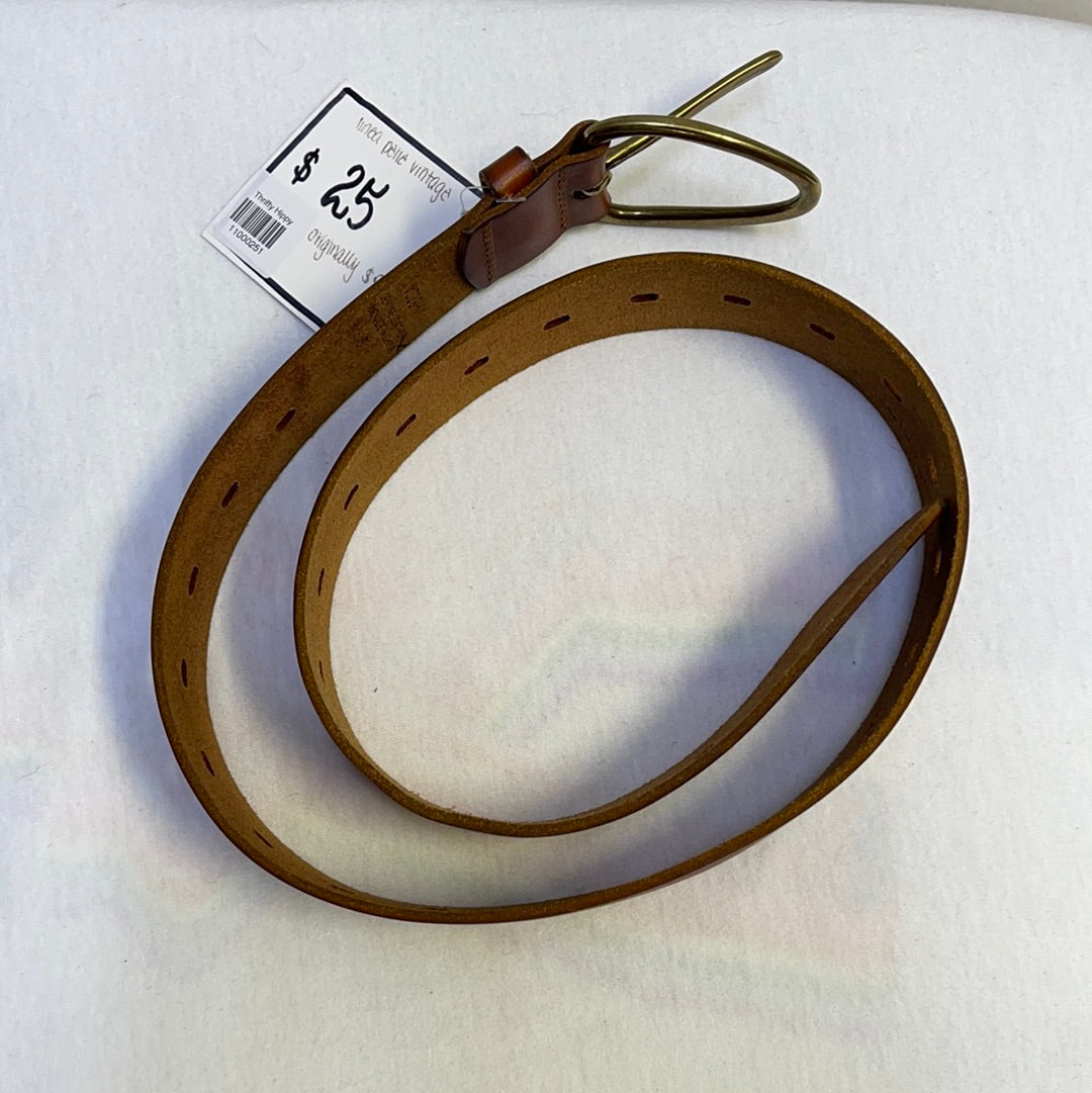 Lines Pelle Vintage Genuine Leather Belt