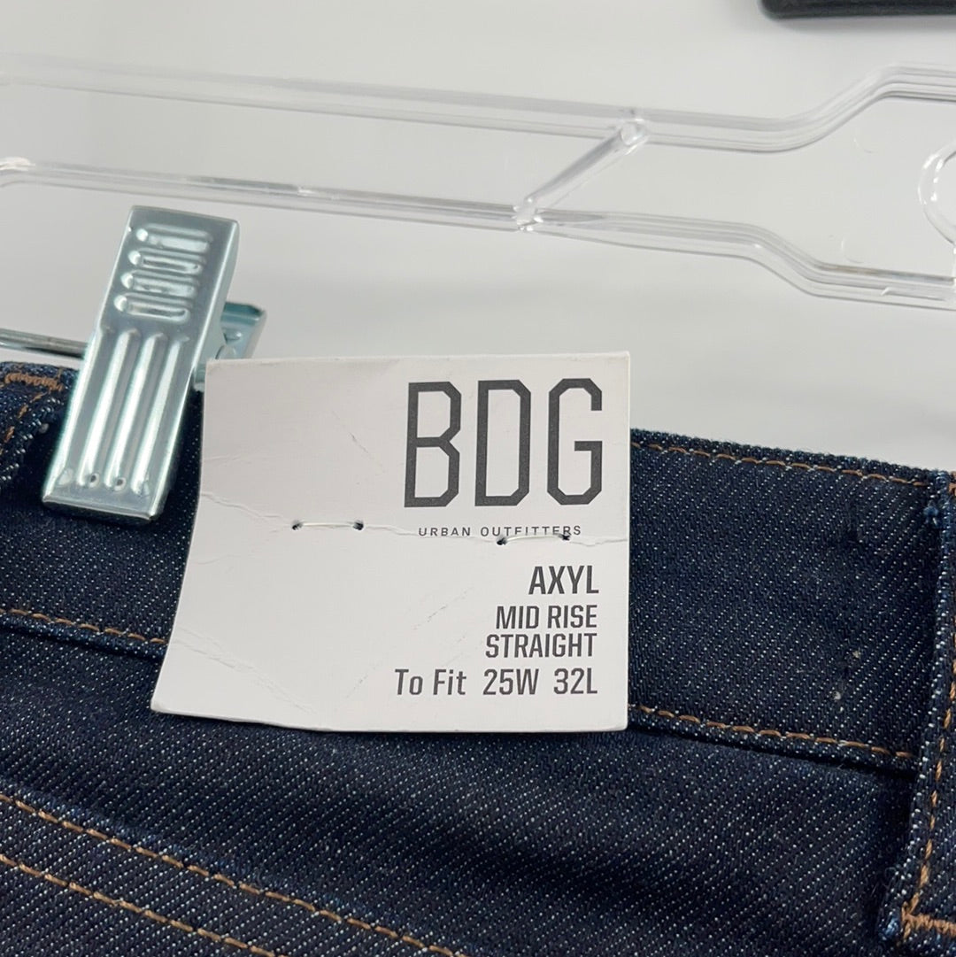 BDG dark wash denim (Sz 25)