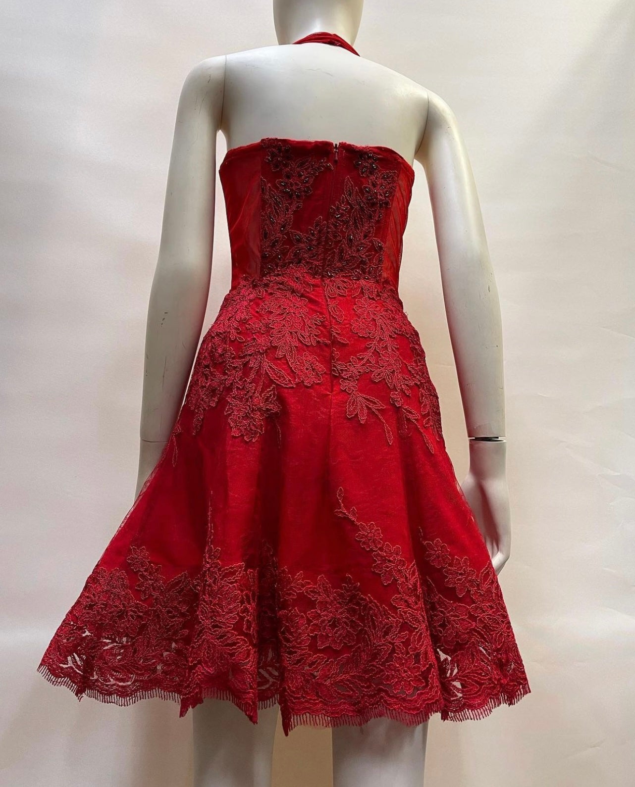O’blanc Attelier Red Dress