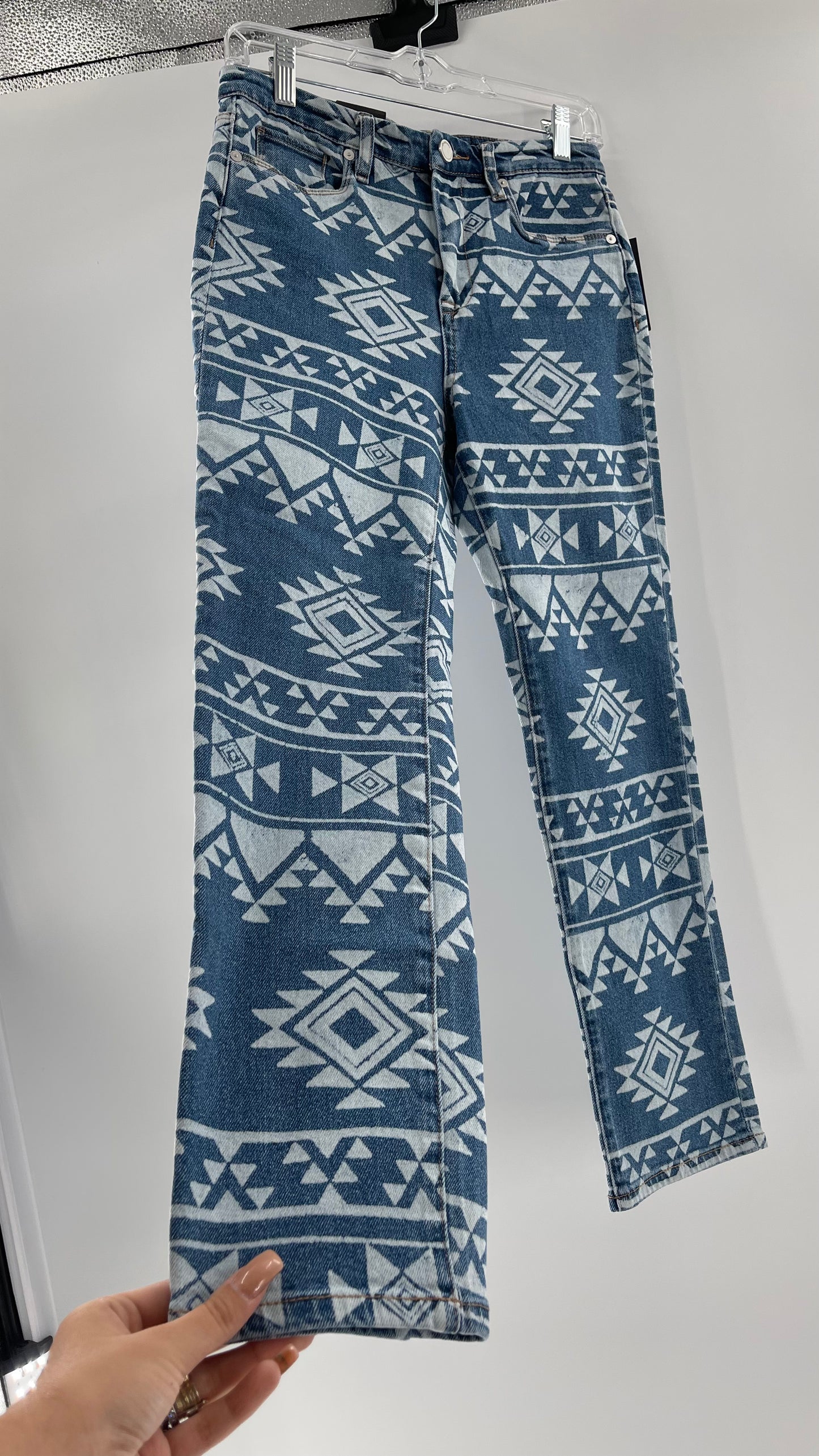 Free People X BlankNYC Bleach Patterned Skinnies (27)