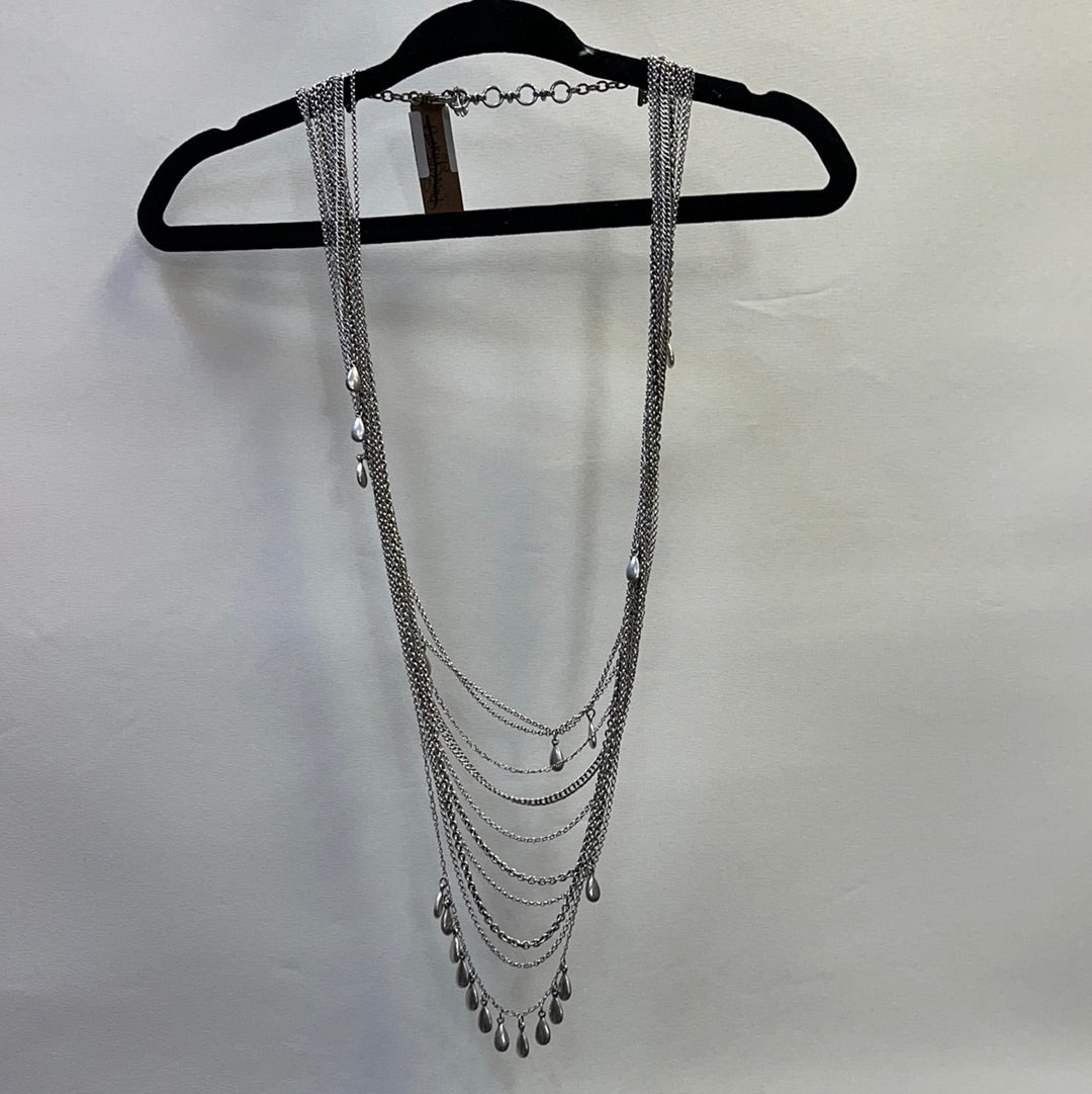 Lucky Brand Layered Silver Necklace