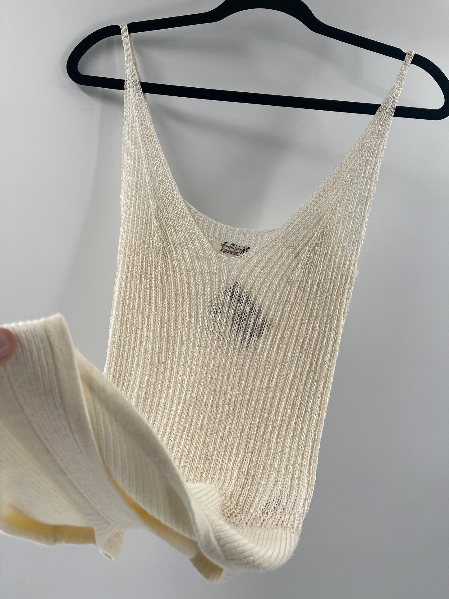Intimately Free People Cream Knit Bodysuit (M)