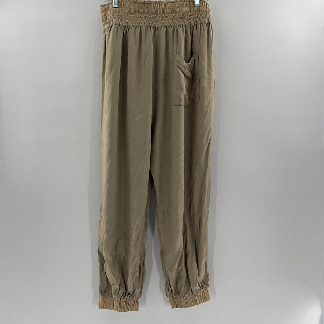 Free People Movement Tan Joggers