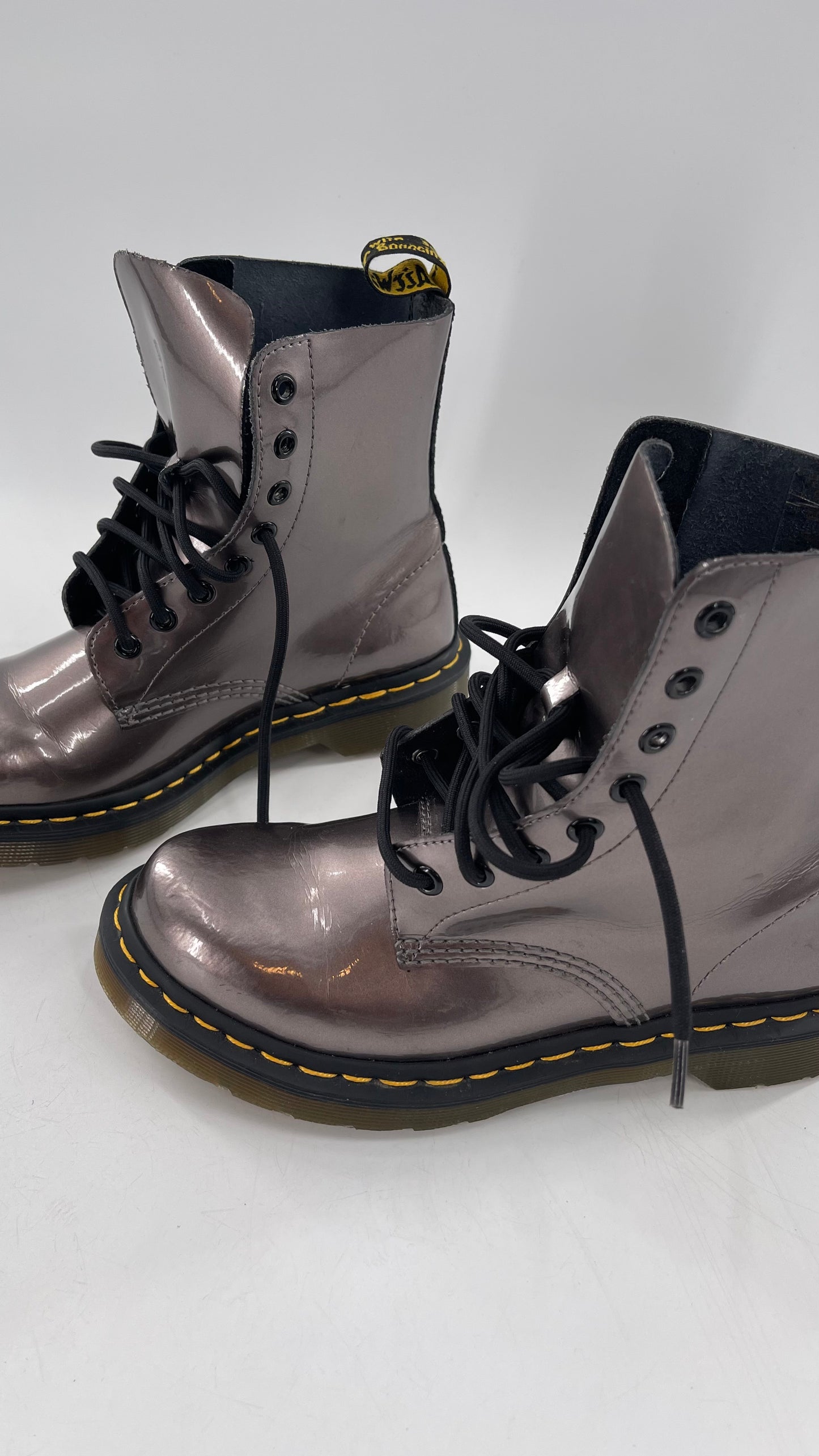 Doctor Martens Pewter Boots (7)