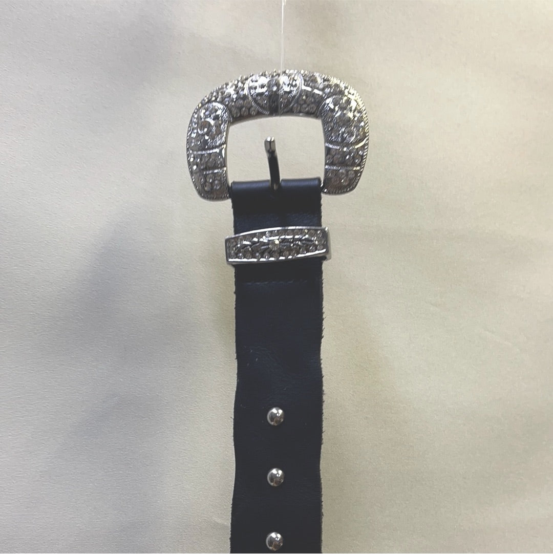 Free People Studded Belt Gem Encrusted Hoop