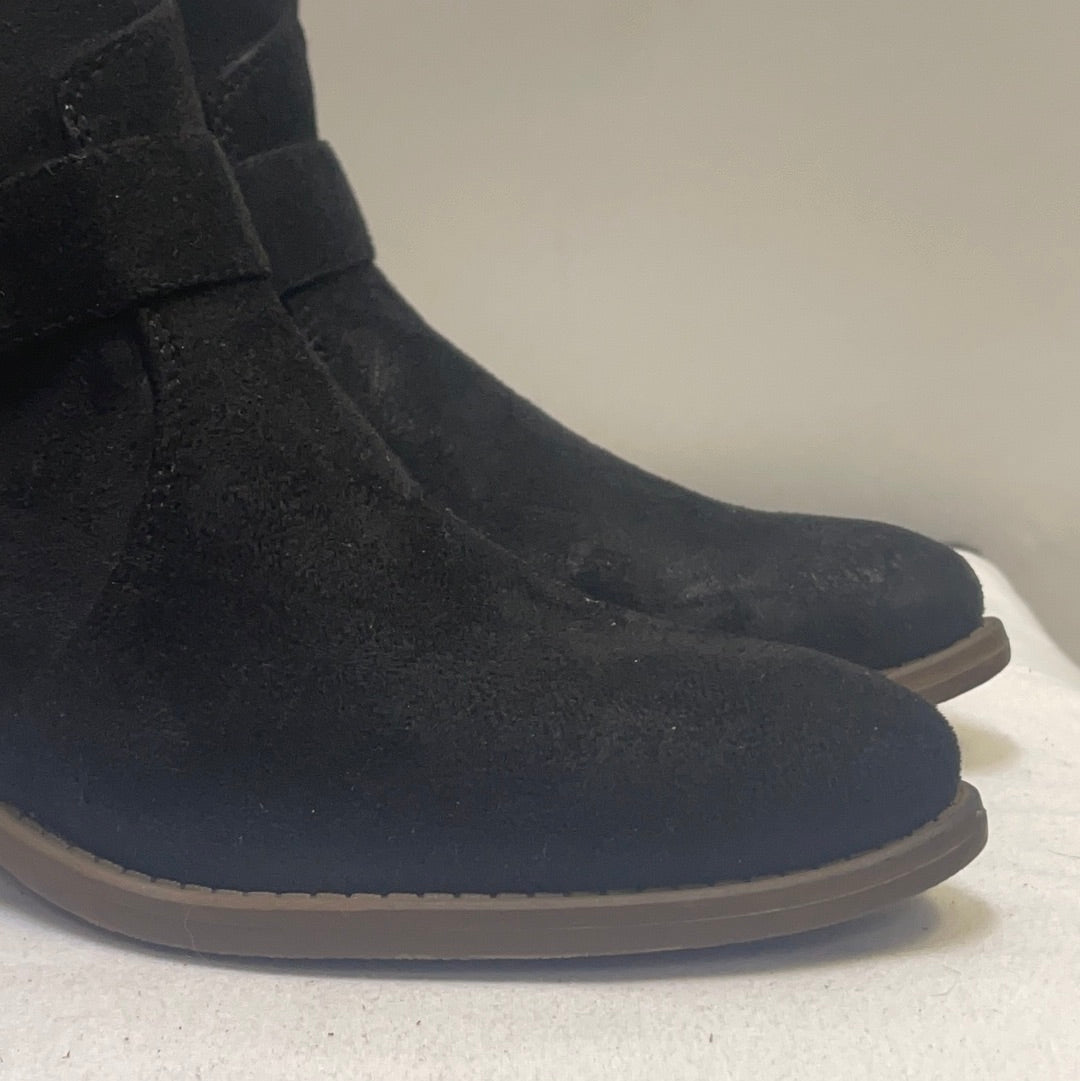 Maurice’s Black Suede Boots