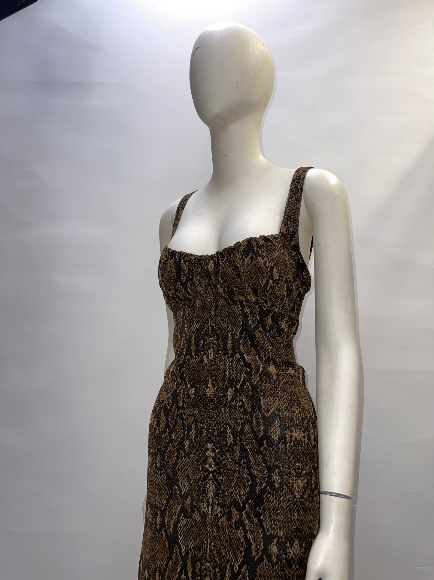 Urban Outfitters Snakeskin Mesh Dress (M)