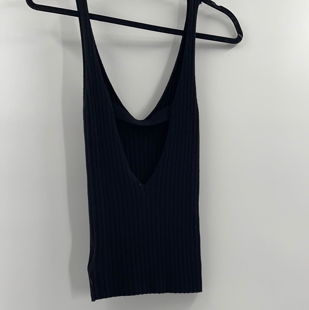 Free People Ribbed Knit Tank (S)