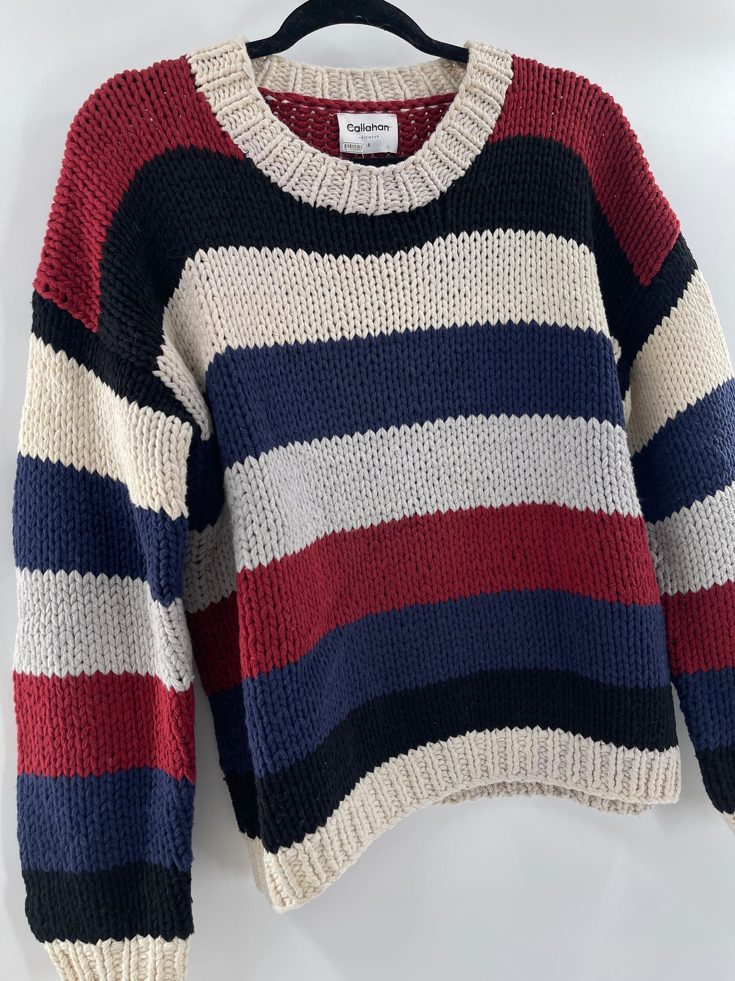 CALLAHAN knitwear Striped Sweater (S)