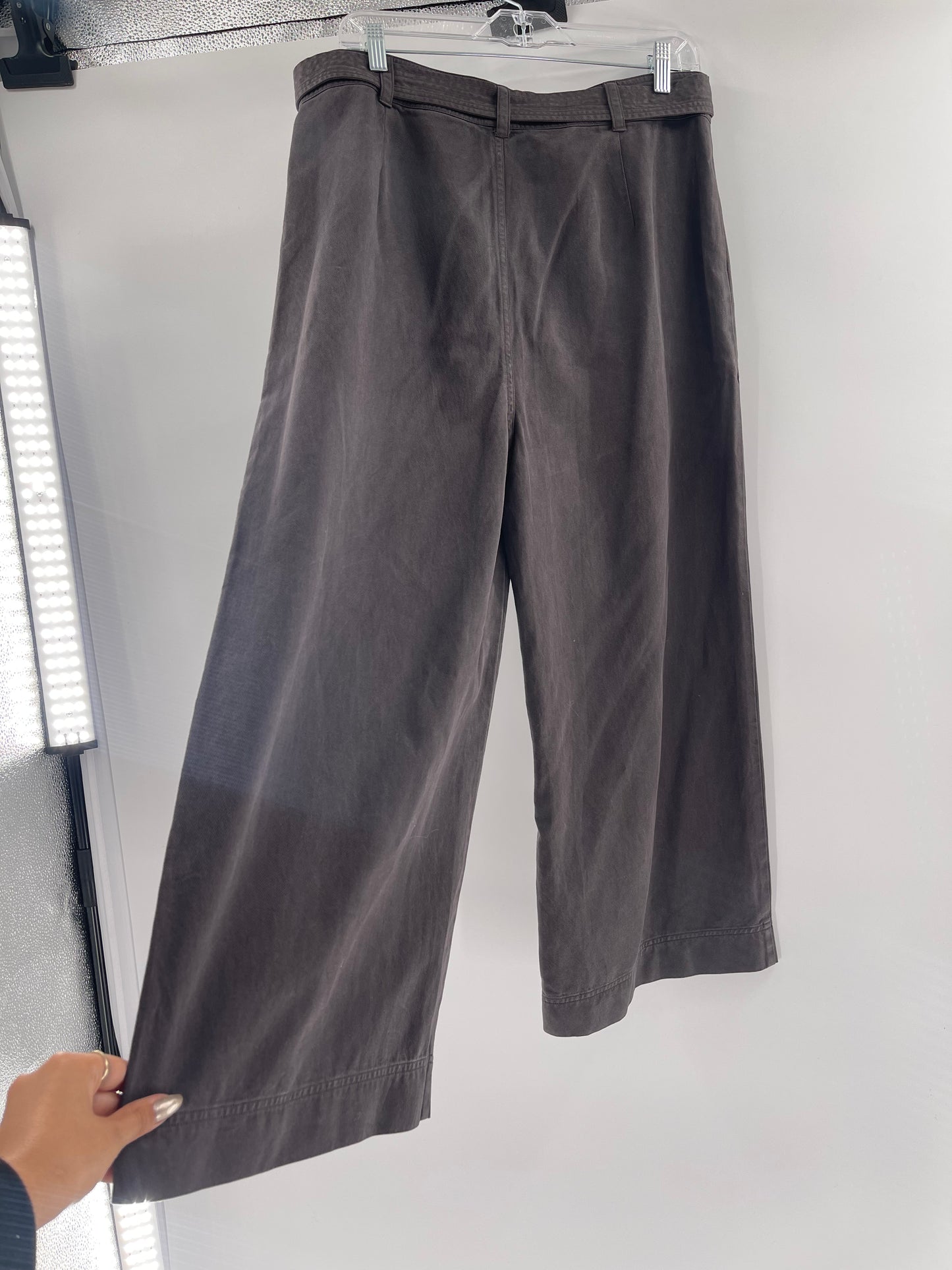 Cloth and Stone - Ribbon Hoop Belt Light Black Pants (Size 32)