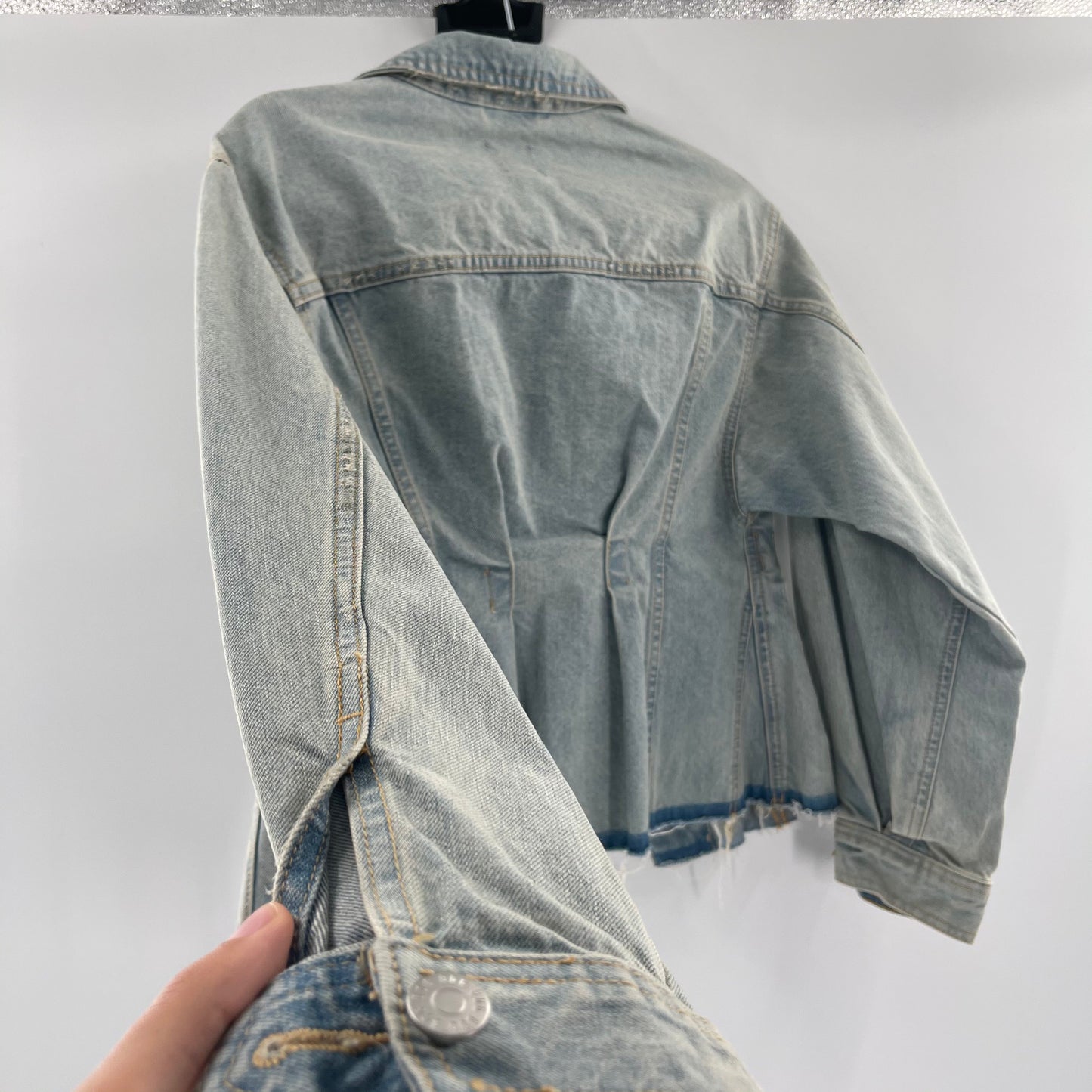 BDG - Urban Outfitters- Light Wash Denim Jacket (Size XS)