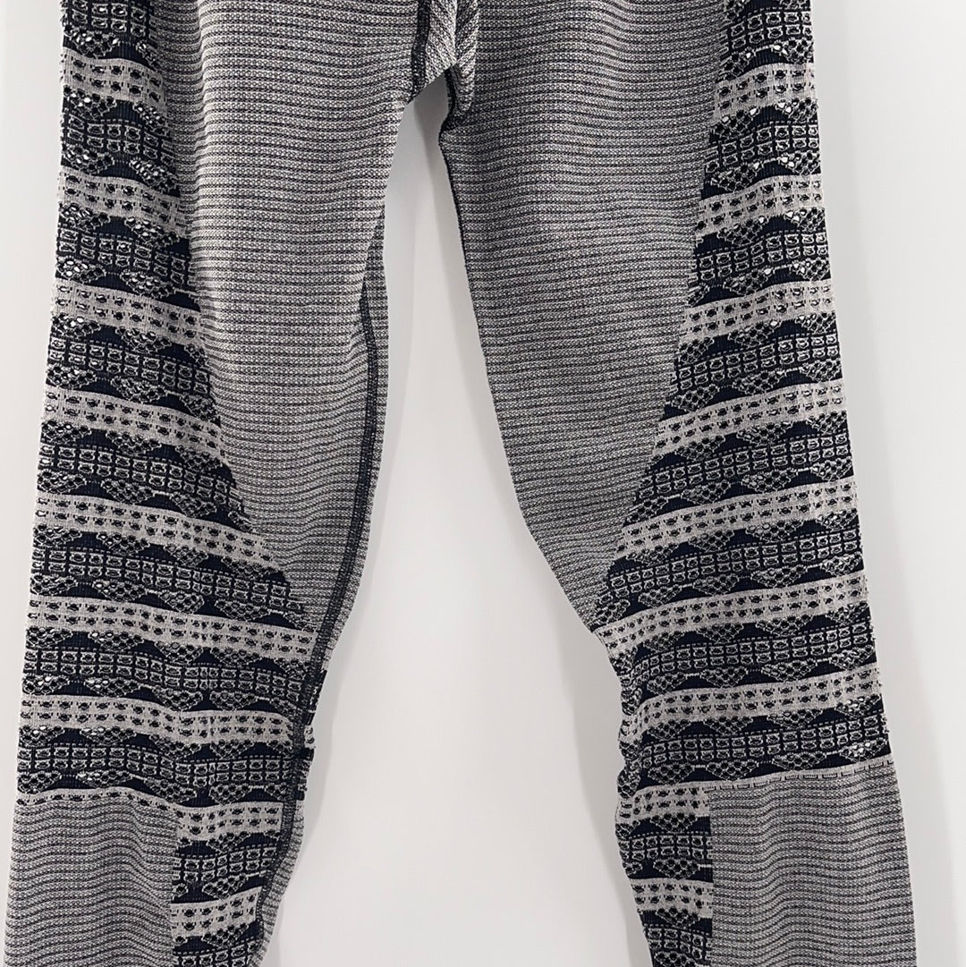 Free People Movement Grey/Black Leggings