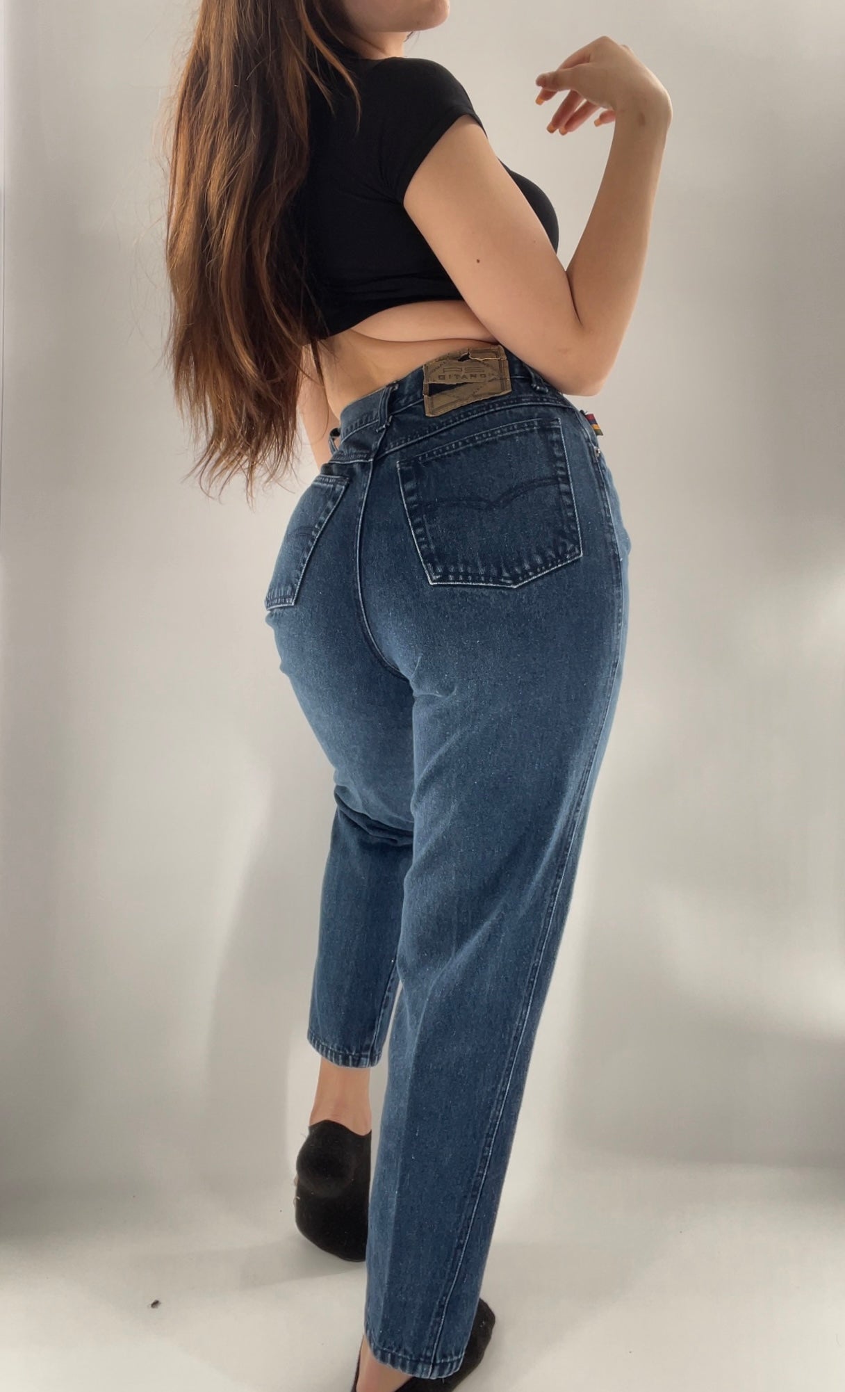 P S. Gitano 80’s Blue Jeans (Size 10)